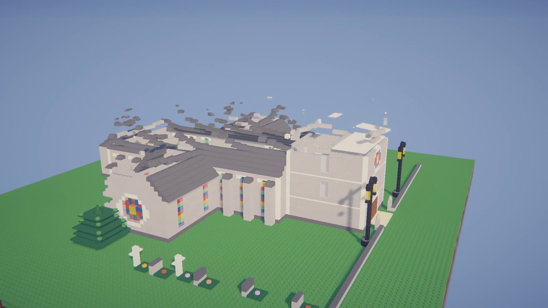 The church, piece by piece